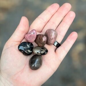 Rhodonite Polished Stones